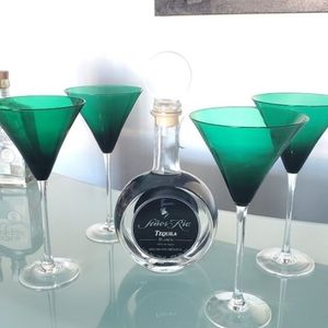 Lenox Crystal Martini Glasses